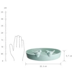 Vogelbad Ø23cm BIRDS PLACE In Salbei 7 Vogelbad Ø23cm BIRDS PLACE In Salbei -Butlers Speichern butlers vogelbad o23cm birds place in salbei 2