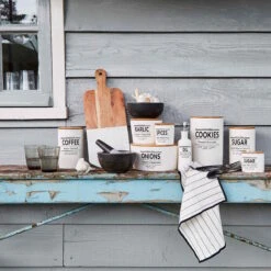 Vorratsdose Sugar 1100ml KARLTON BROS. In Weiß -Butlers Speichern butlers vorratsdose sugar 1100ml karlton bros in weiss 4