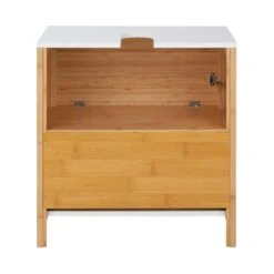 Waschbeckenunterschrank Mit Schublade WHITE SANDS In Natur-Weiß 25 Waschbeckenunterschrank Mit Schublade WHITE SANDS In Natur-Weiß -Butlers Speichern butlers waschbeckenunterschrank mit schublade white sands in natur weiss 7