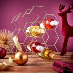 Butlers Speichern -Butlers Speichern butlers weinregal fur 9 flaschen l 36 x h 30cm cubicle in gold 1