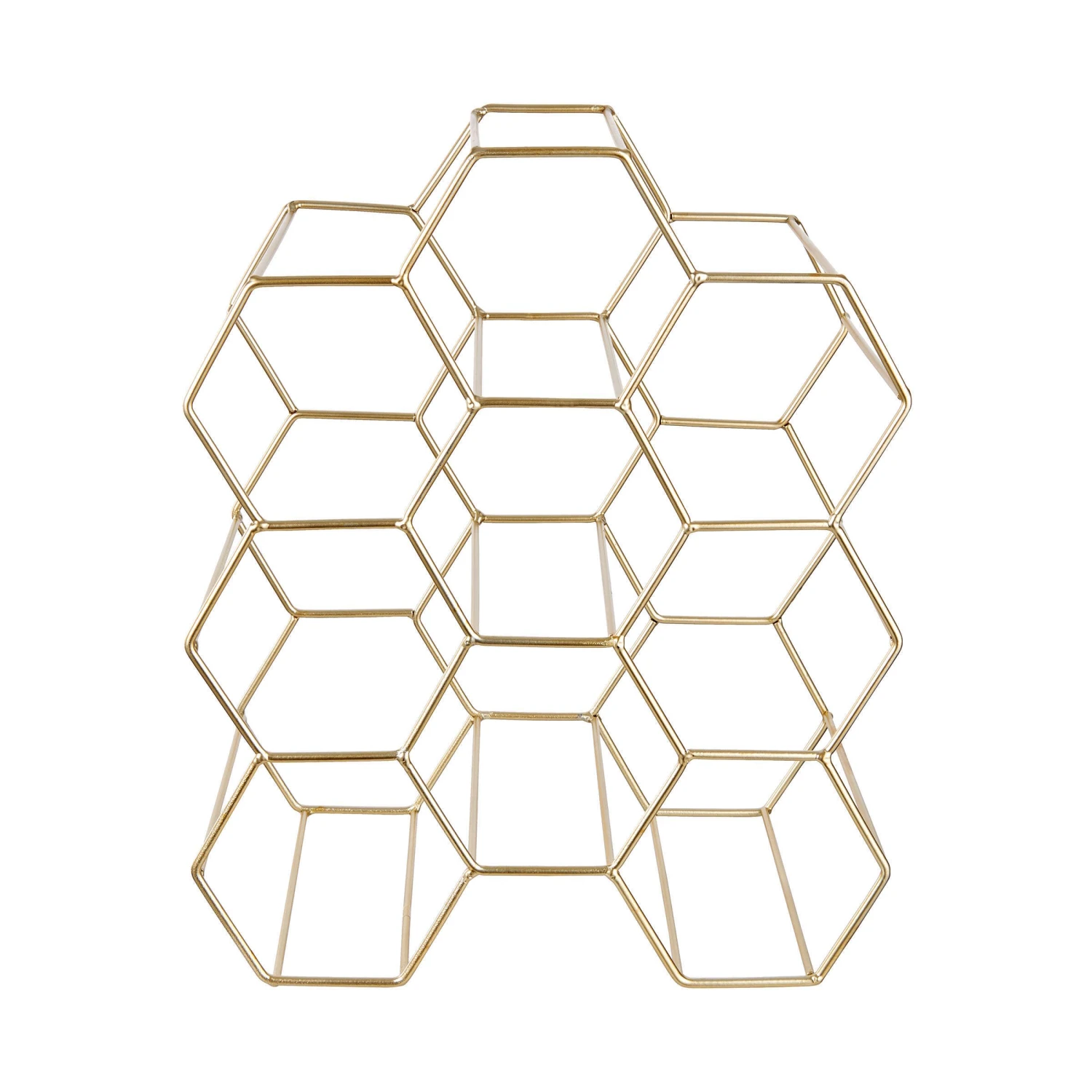 Weinregal Für 9 Flaschen L 36 X H 30cm CUBICLE In Gold 6 Weinregal Für 9 Flaschen L 36 X H 30cm CUBICLE In Gold – Bild 4