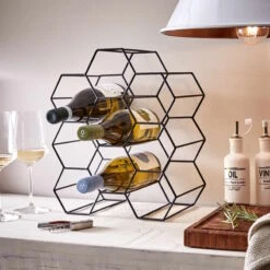 Butlers Speichern -Butlers Speichern butlers weinregal fur 9 flaschen l 36 x h 30cm cubicle in schwarz 1