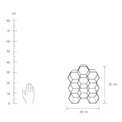 Weinregal Für 9 Flaschen L 36 X H 30cm CUBICLE In Schwarz 11 Weinregal Für 9 Flaschen L 36 X H 30cm CUBICLE In Schwarz -Butlers Speichern butlers weinregal fur 9 flaschen l 36 x h 30cm cubicle in schwarz 3