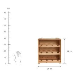 Weinregal VINOTHEK In Natur 14 Weinregal VINOTHEK In Natur -Butlers Speichern butlers weinregal vinothek in natur 3